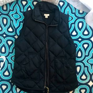 J. Crew Excursion Quilted Down Vest